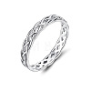 Twist 925 Sterling Silver Finger Rings FS-WGE1F50-09-3