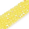 Electroplate Glass Beads Strands EGLA-A044-T4mm-L29-1