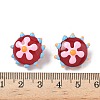 Baking Paint Glass Enamel Beads LAMP-S080-03D-4