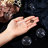 Handmade Blown Glass Globe Beads BLOW-TA0001-02B-12