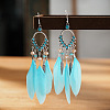 Alloy Rhinestone Teardrop Chandelier Earrings FS-WG764FB-04-1