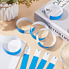 300Pcs Synthetic Paper Polypropylene Disposable Wristbands BJEW-SP0001-09C-3