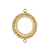 304 Stainless Steel Connector Cabochon Settings STAS-OY009-27G-1