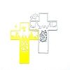 Religion Cross & Angel Carbon Steel Cutting Dies Stencils PW-WG17303-01-1