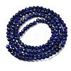 Natural Lapis Lazuli Beads Strands G-F596-49-3