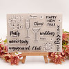 Silicone Clear Stamps DIY-A013-21-4