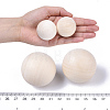 Natural Wooden Round Ball LS-WOOD-T014-40mm-4