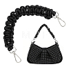 1Pc Rhinestone Braided Cord Bag Handles DIY-PH0036-47B-1