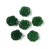 Dyed Natural White Jade Carved Beads G-Q601-41C-01-1