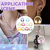 UV Plating Opaque Acrylic Pendants SACR-FZC0001-001E-7