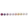10 Colors 6mm Tiny Satin Luster Glass Pearl Round Beads Assortment Mix Lot for Jewelry Making Multicolor HY-PH0004-6mm-01-B-3