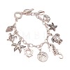 Ocaen Alloy Charm Bracelets FS-WGFD137-01-5