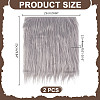 Square Faux Fur Squares Fabric AJEW-WH0348-615C-2