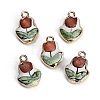 Handmade Porcelain with Brass Pendants PR-CBAB520-06B-1