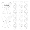 Acrylic Blank Place Cards DIY-BC0017-05A-1