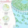 100Pcs Frosted Baking Paint Glass Beads DGLA-YW0001-36H-3