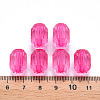 Transparent Acrylic Beads TACR-S154-24A-82-4