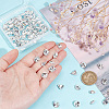   90pcs 9 styles Pointed Back Glass Rhinestone Cabochons RGLA-PH0001-18B-3