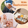 6Pcs 6 Colors Imitation Leather Shrapnel Change Purse ABAG-PB0001-04-7
