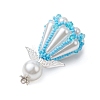 Beaded Angel Charms PALLOY-MZ00435-05-4