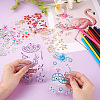 16 Sheets 16 Colors Self Adhesive Mobile Phone Stickers AJEW-TA0001-18-4