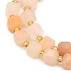 Natural Pink Aventurine Beads  Strand G-I376-D45-01-3