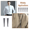 10Pcs Alloy Cord Ends FIND-FH0009-40AS-6