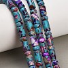 Dyed Synthetic Imperial Jasper Beads Strands GG-CBAA20A-02B-1