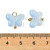Alloy Glass Pendants GLAA-P080-01G-02-3