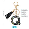 1Pc Resin Letter Keychains KEYC-TADJ0001-09Q-3