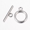 Tarnish Resistant 304 Stainless Steel Toggle Clasps LS-STAS-P100-07P-1