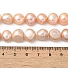 Natural Cultured Freshwater Pearl Beads Strands PEAR-A006-13E-X-5