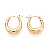 925 Sterling Silver Hoop Earrings STER-N016-130G-2