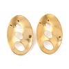 304 Stainless Steel Stud Earrings Findings EJEW-R151-01G-08-1