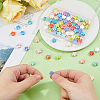 3Strands Handmade Porcelain Beads Strands PORC-DC0001-07-3