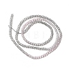 Transparent Gradient Color Glass Beads Strands GLAA-H021-01A-12-4