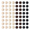 Craftdady Natural Wood Beads WOOD-CD0001-02-2