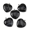 Natural Banded Agate Pendants GG-K002-12A-16-1