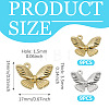 18Pcs 2 Colors Alloy Pendants FIND-TADJ0001-19-3