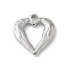 304 Stainless Steel Pendants STAS-I330-014P-1