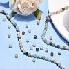 Natural Flower Amazonite Beads Strands LS-G-G545-06-3