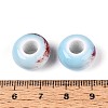 Handmade Porcelain Beads PORC-S498-05T-3