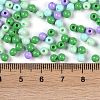 Opaque Acrylic Beads OACR-H118-07B-06-4