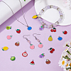78Pcs 13 Styles Mixed Fruit Alloy Enamel Charms ENAM-DC0002-31P-4