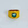 Zinc Alloy Enamel Glass Finger Rings FS-WG383A9-04-1