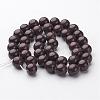 Natural Mashan Jade Round Beads Strands G-D263-10mm-XS14-3