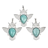 Natural Amazonite Pendants G-A315-03F-P-1