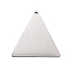 304 Stainless Steel Pendants STAS-F254-03A-P-1