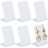 12Pcs Acrylic Earring Display Stands EDIS-CP0001-02-1