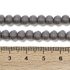Opaque Glass Beads Strands GLAA-G125-01C-05-4